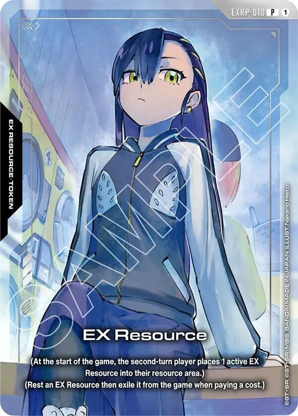 EX Resource (Mobile Suit Gundam GQuuuuuuX) EXRP-010 card from Promotional EX Resource Tokens