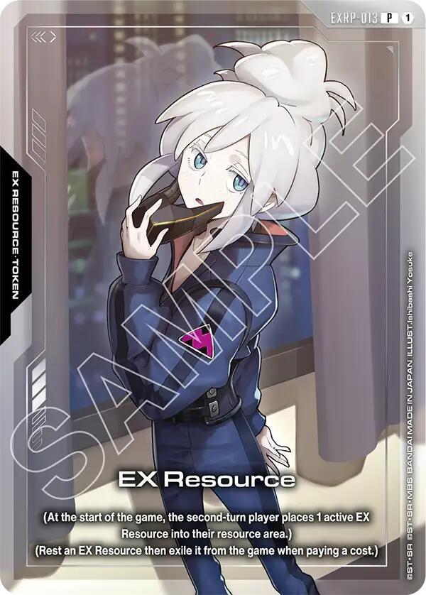 EX Resource (Mobile Suit Gundam GQuuuuuuX) EXRP-013 card from Promotional EX Resource Tokens
