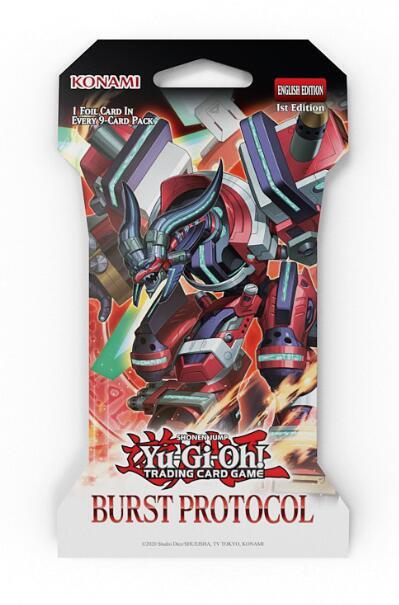Burst Protocol Sleeved Booster Pack card from Burst Protocol