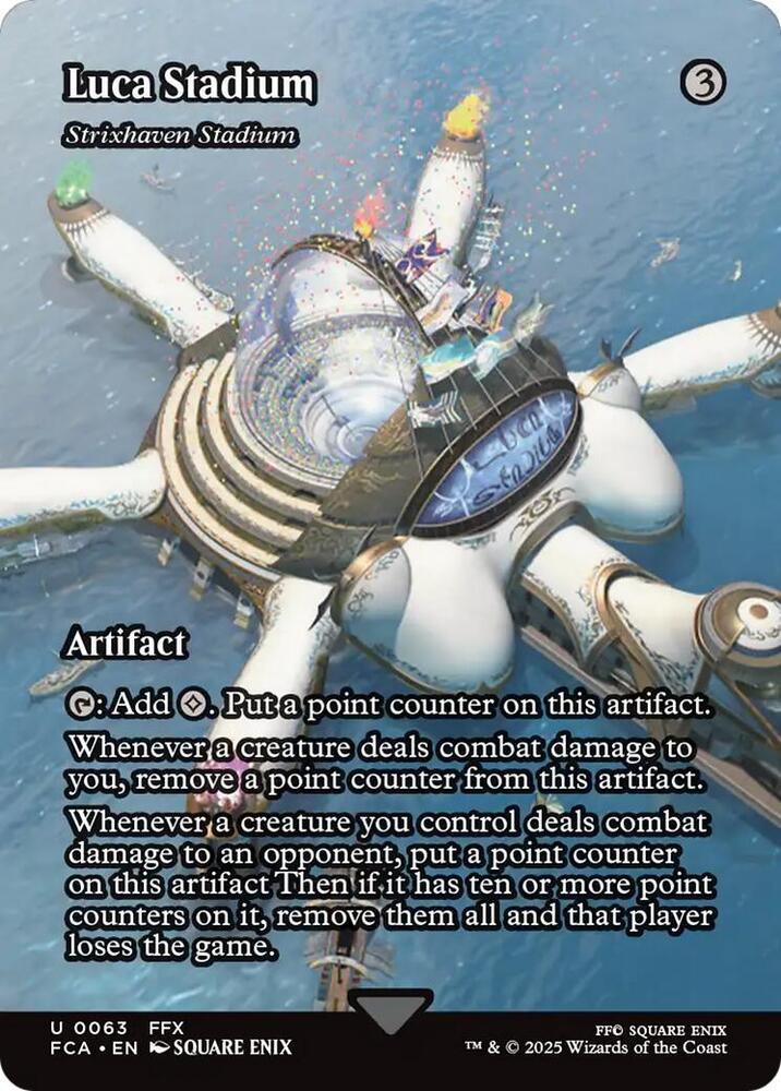 Luca Stadium - Strixhaven Stadium (Showcase) 63 card from FINAL FANTASY: Through the Ages