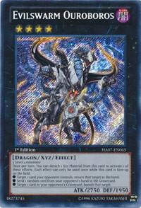 Evilswarm Ouroboros HA07-EN065 card from Hidden Arsenal 7: Knight of Stars