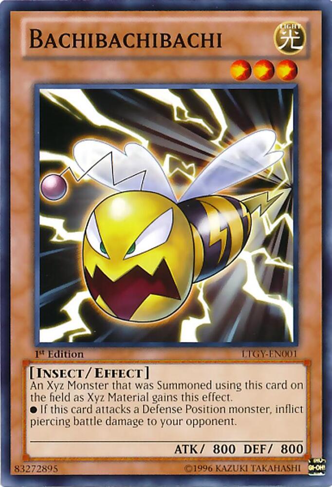 Bachibachibachi LTGY-EN001 card from Lord of the Tachyon Galaxy