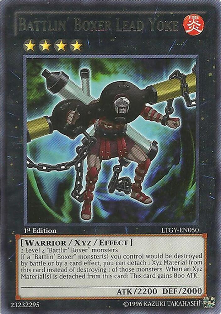 Battlin' Boxer Lead Yoke LTGY-EN050 card from Lord of the Tachyon Galaxy