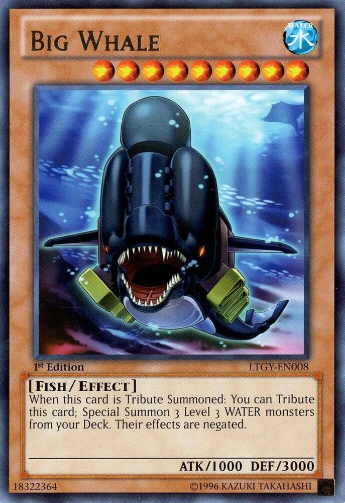 Big Whale LTGY-EN008 card from Lord of the Tachyon Galaxy