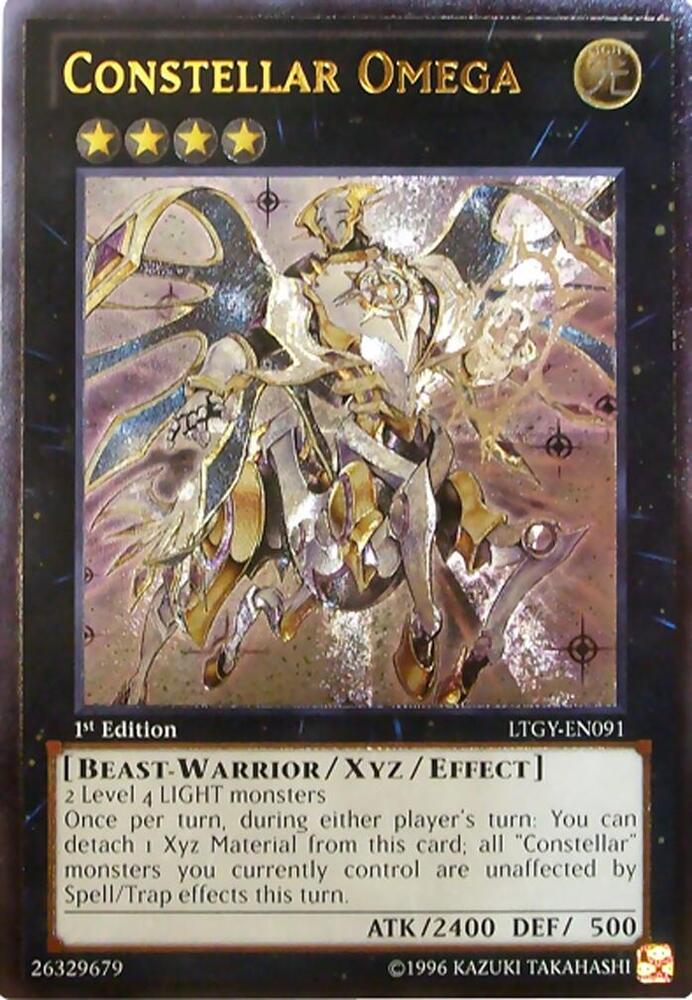 Constellar Omega (UTR) LTGY-EN091 card from Lord of the Tachyon Galaxy
