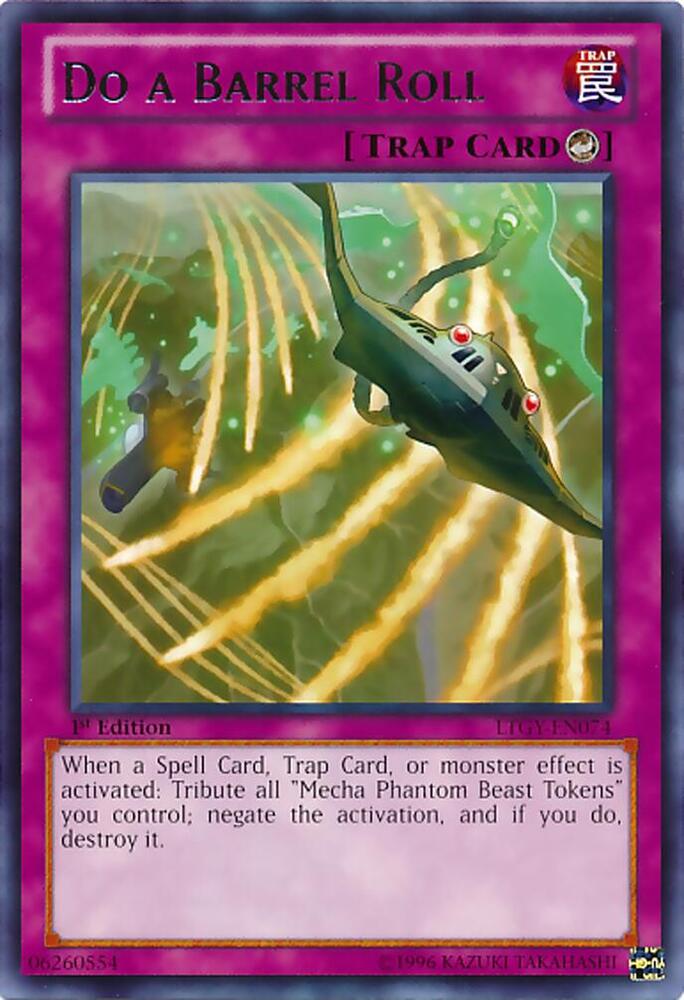 Do a Barrel Roll LTGY-EN074 card from Lord of the Tachyon Galaxy