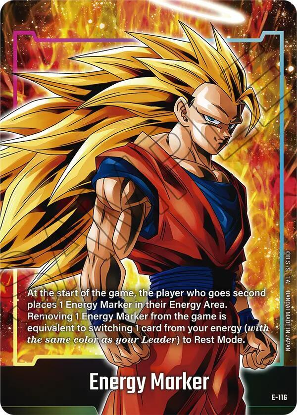 Energy Marker E-116 card from Fusion World Energy Markers