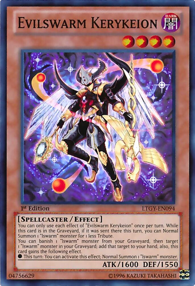 Evilswarm Kerykeion LTGY-EN094 card from Lord of the Tachyon Galaxy