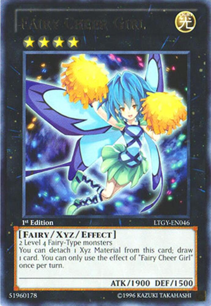 Fairy Cheer Girl LTGY-EN046 card from Lord of the Tachyon Galaxy
