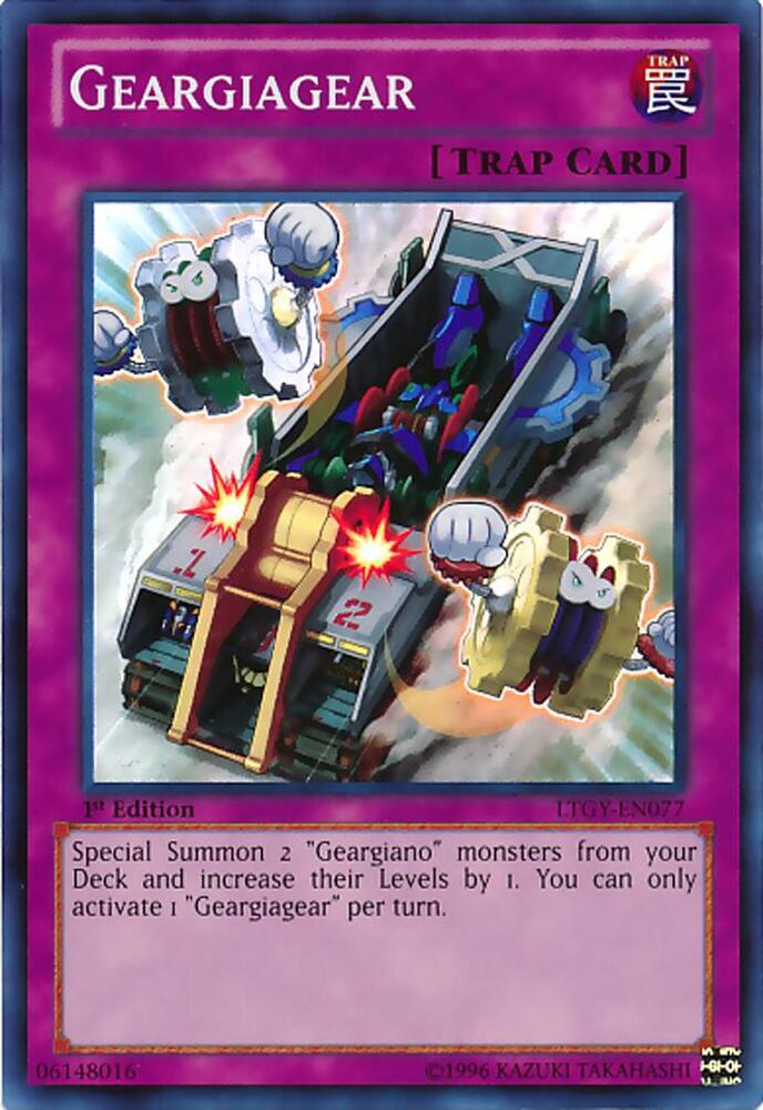 Geargiagear LTGY-EN077 card from Lord of the Tachyon Galaxy