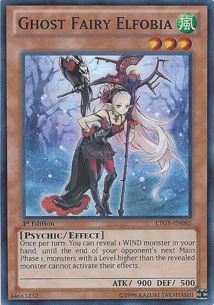 Ghost Fairy Elfobia LTGY-EN085 card from Lord of the Tachyon Galaxy