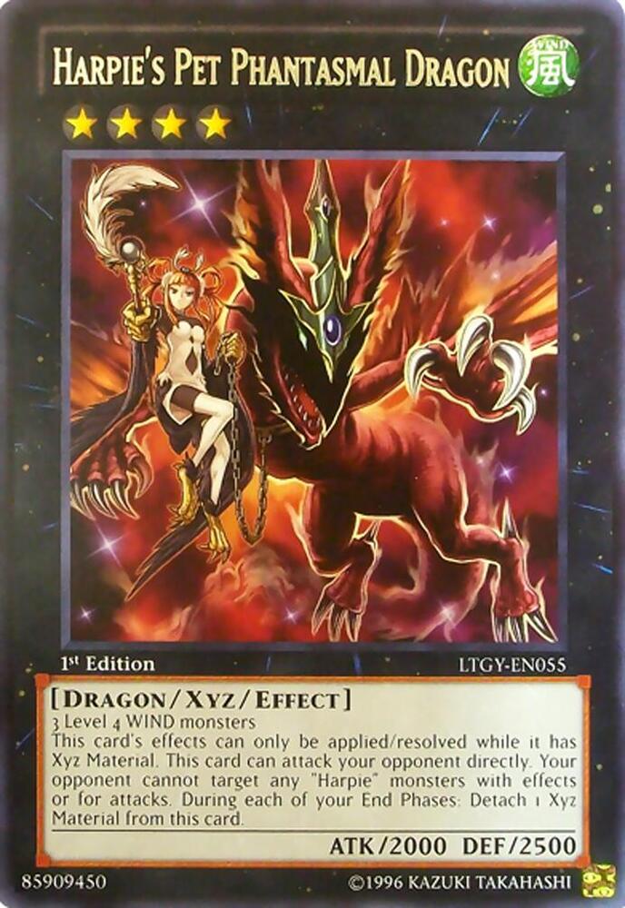 Harpie's Pet Phantasmal Dragon LTGY-EN055 card from Lord of the Tachyon Galaxy