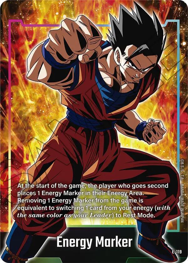 Energy Marker E-119 card from Fusion World Energy Markers