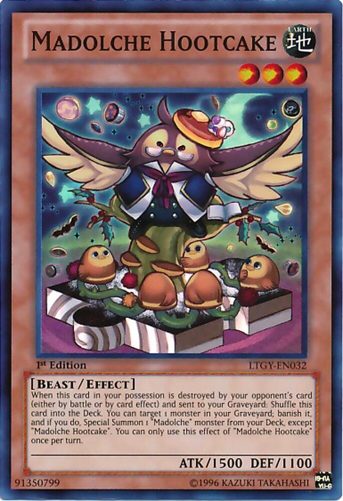 Madolche Hootcake LTGY-EN032 card from Lord of the Tachyon Galaxy