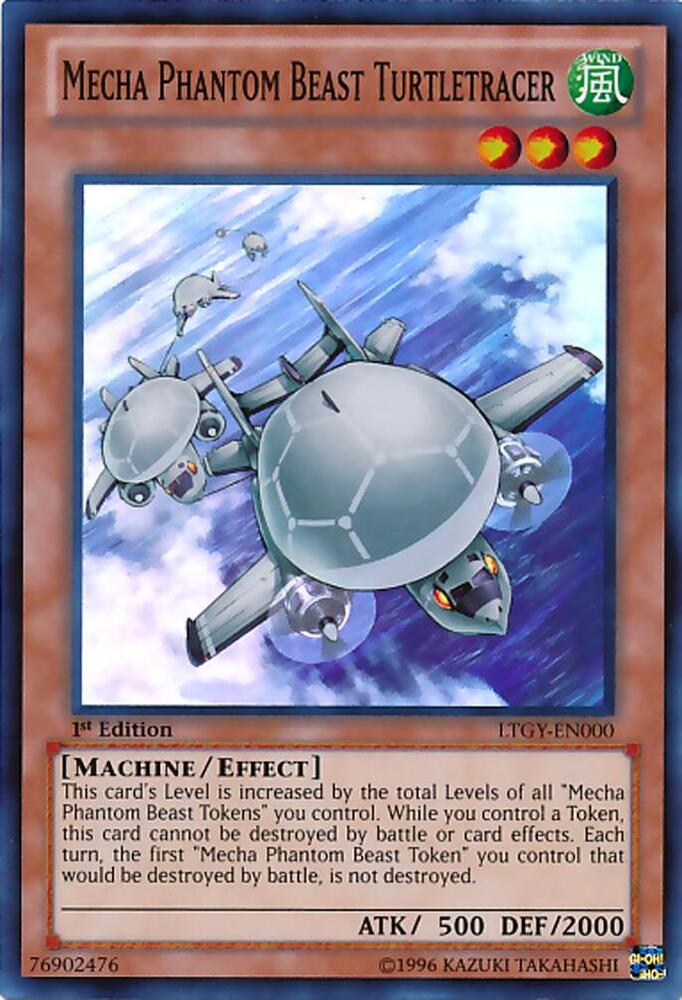 Mecha Phantom Beast Turtletracer LTGY-EN000 card from Lord of the Tachyon Galaxy