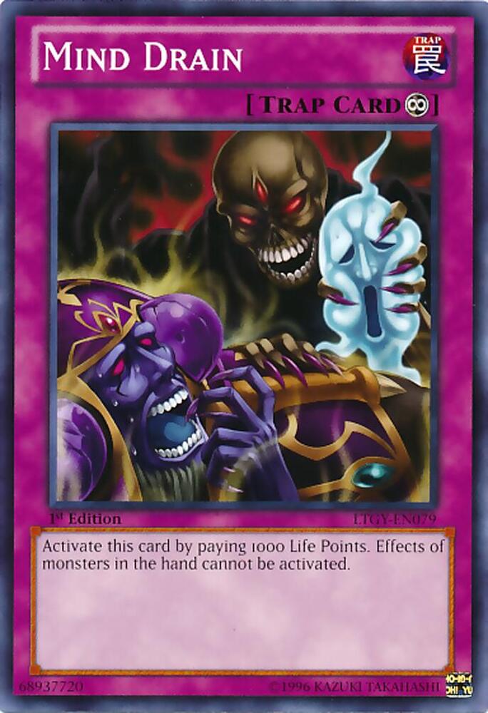 Mind Drain LTGY-EN079 card from Lord of the Tachyon Galaxy