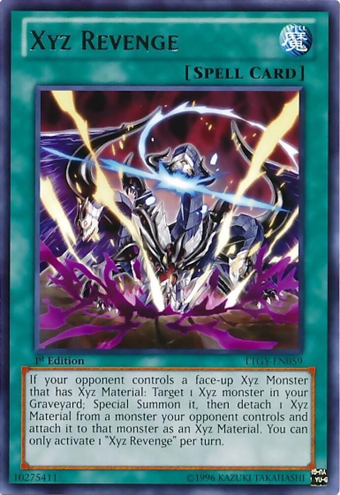 Xyz Revenge LTGY-EN059 card from Lord of the Tachyon Galaxy