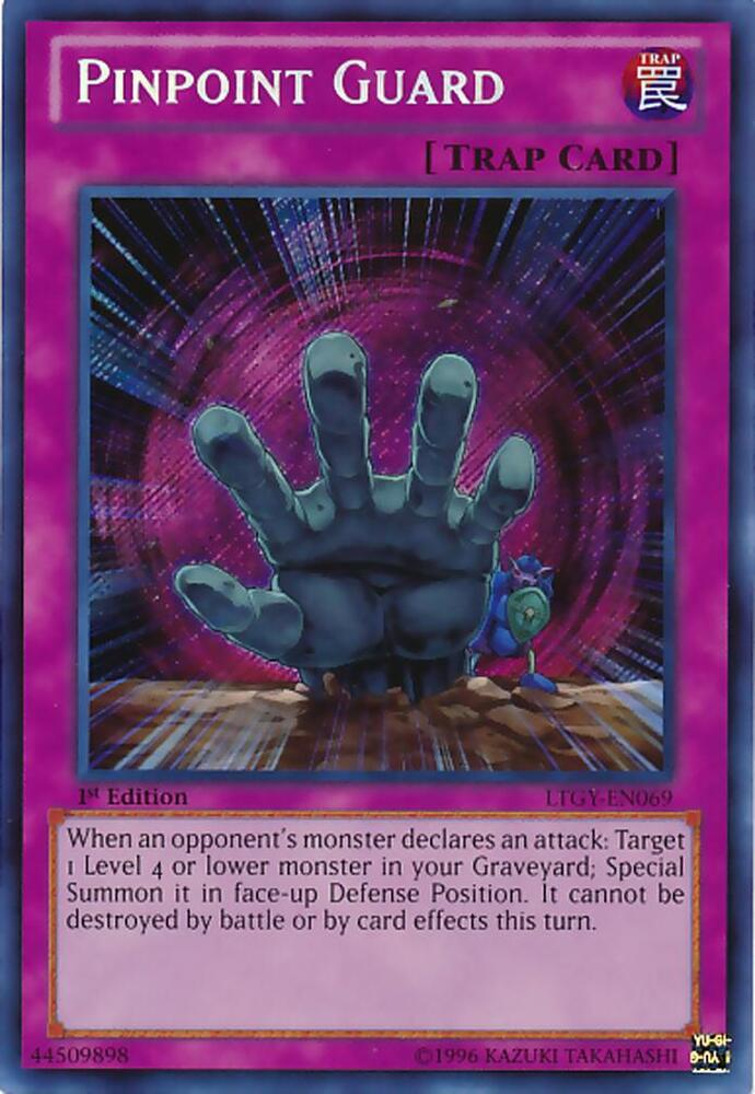 Pinpoint Guard LTGY-EN069 card from Lord of the Tachyon Galaxy