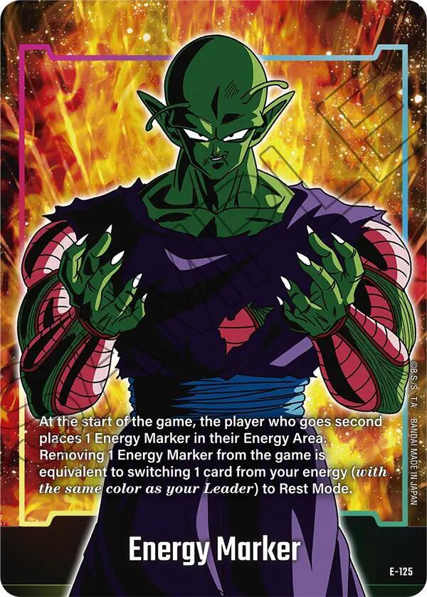 Energy Marker E-125 card from Fusion World Energy Markers
