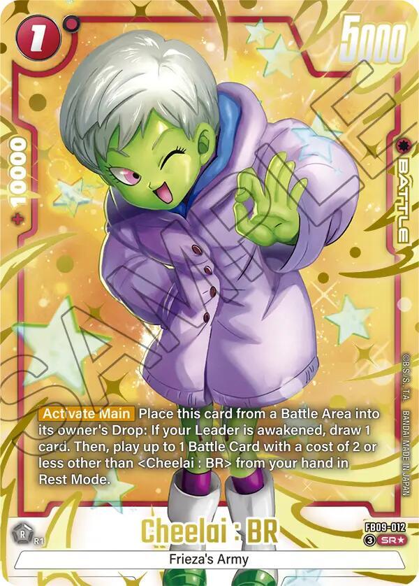 Cheelai : BR (Alternate Art) FB09-012 card from Dual Evolution