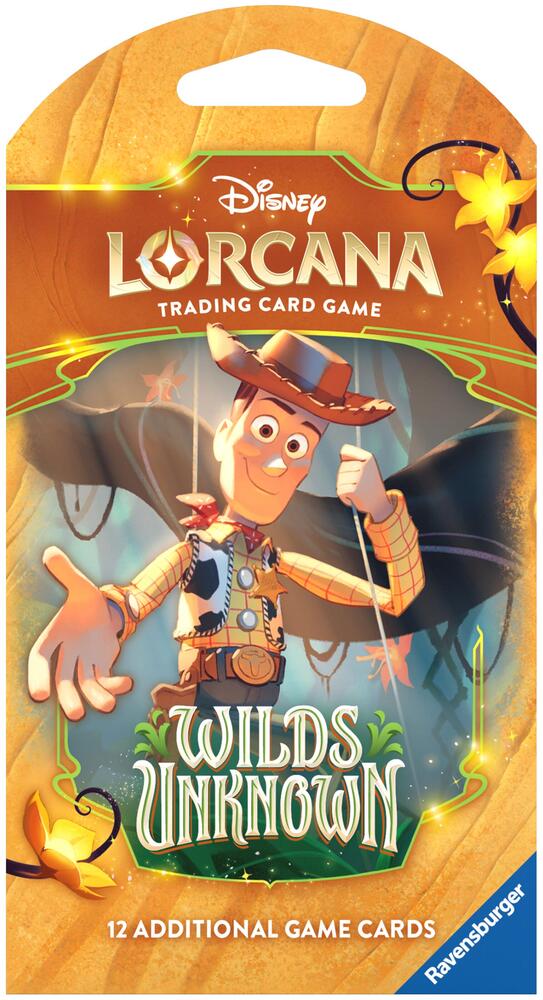 Disney Lorcana: Wilds Unknown Sleeved Booster Pack card from Wilds Unknown