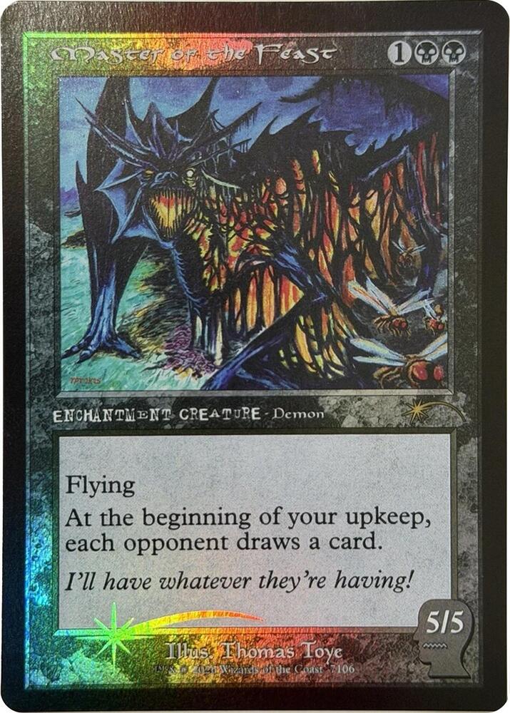 Master of the Feast 7106 card from Secret Lair Drop Series
