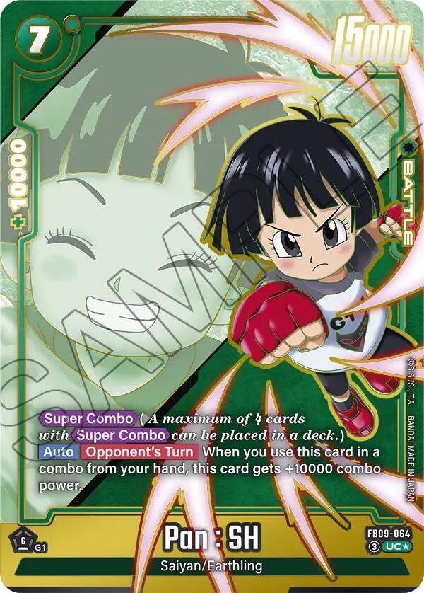 Pan : SH (Alternate Art) FB09-064 card from Dual Evolution