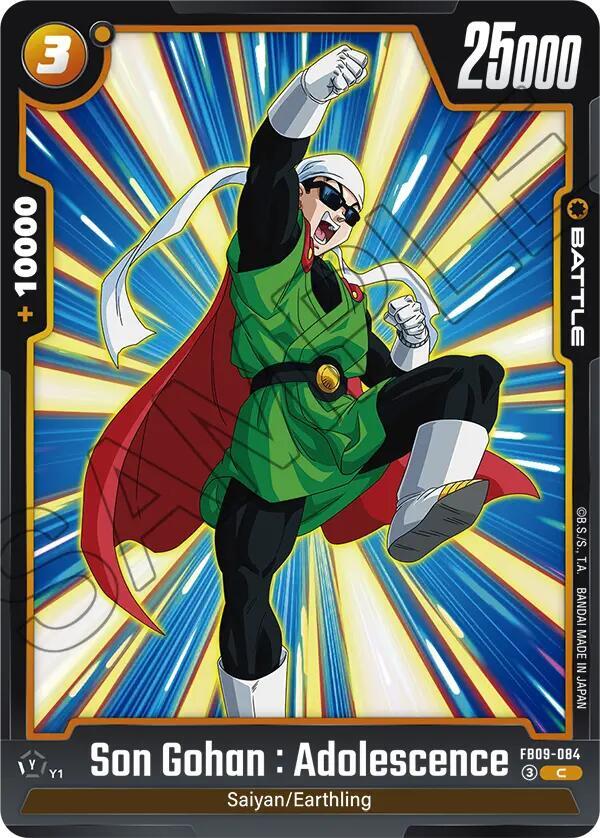 Son Gohan : Adolescence FB09-084 card from Dual Evolution