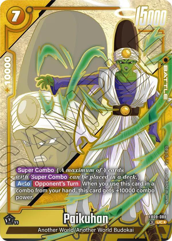 Paikuhan (Alternate Art) FB09-088 card from Dual Evolution
