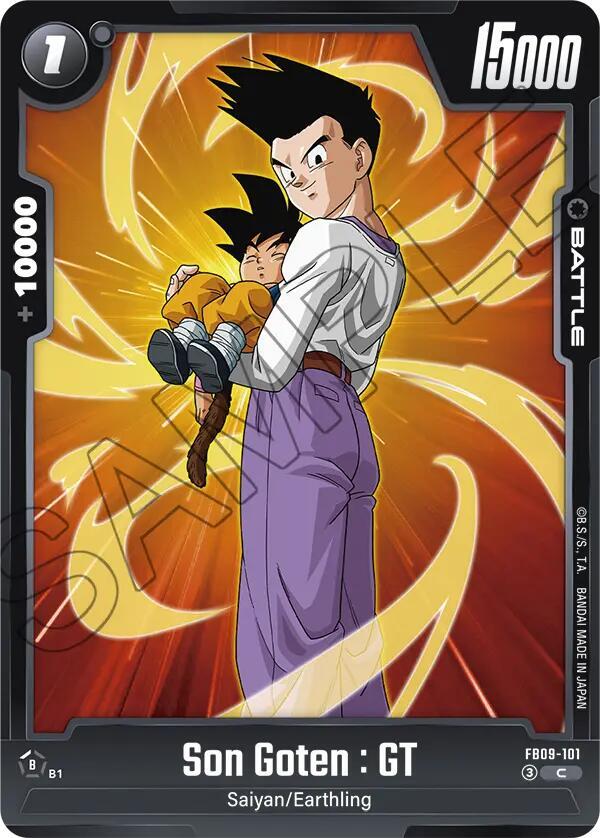 Son Goten : GT FB09-101 card from Dual Evolution