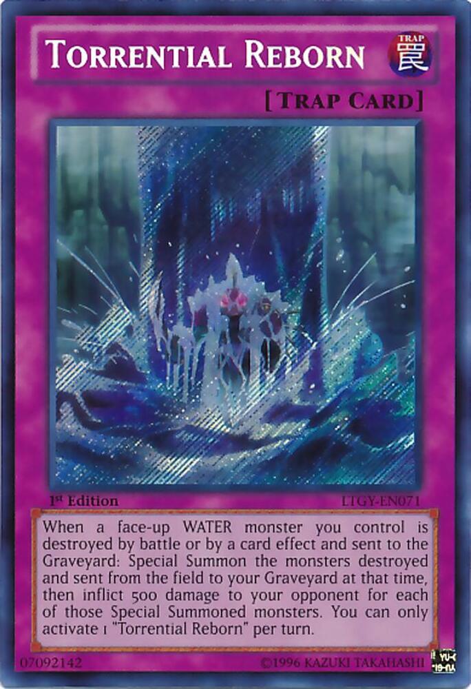 Torrential Reborn LTGY-EN071 card from Lord of the Tachyon Galaxy