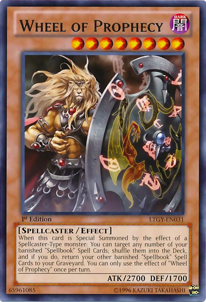 Wheel of Prophecy LTGY-EN031 card from Lord of the Tachyon Galaxy