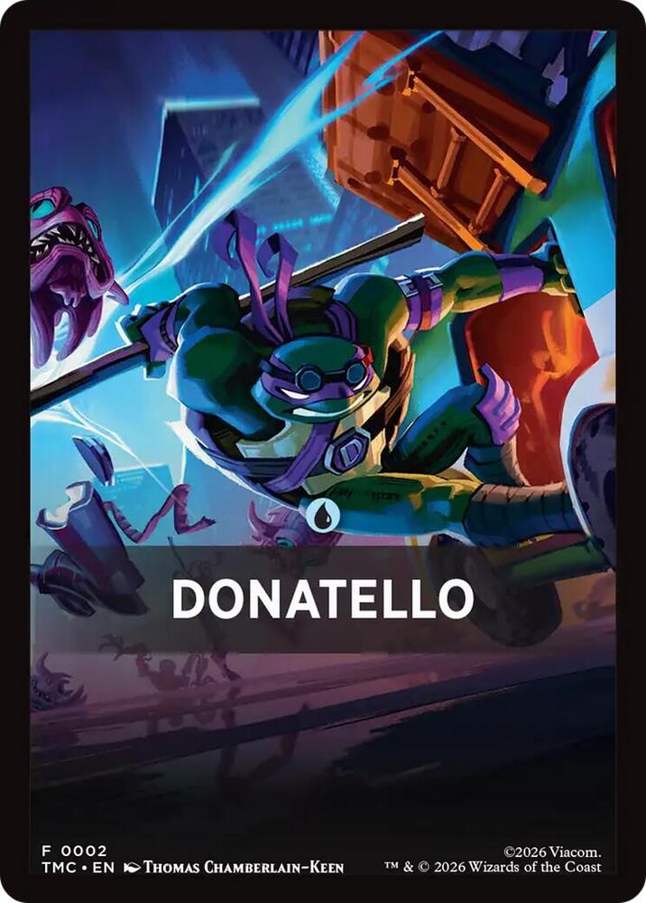 Donatello Theme Card 2 card from Commander: Teenage Mutant Ninja Turtles