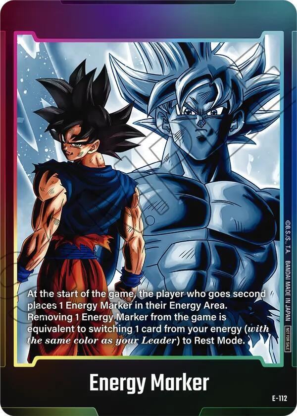 Energy Marker E-112 card from Fusion World Energy Markers