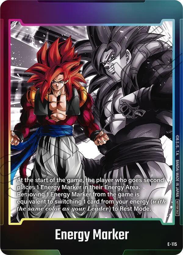 Energy Marker E-115 card from Fusion World Energy Markers