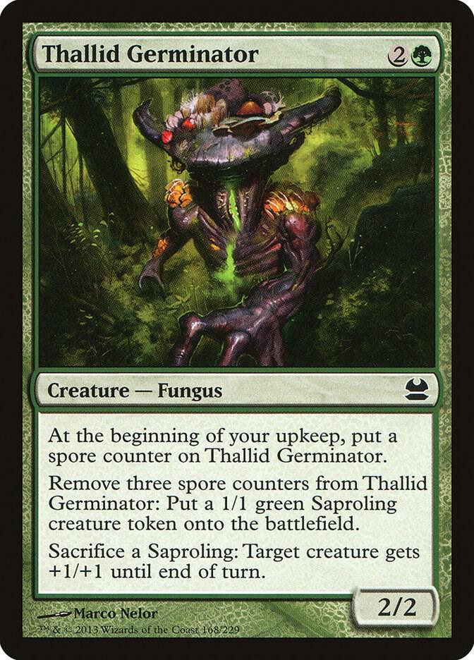 Thallid Germinator 168 card from Modern Masters