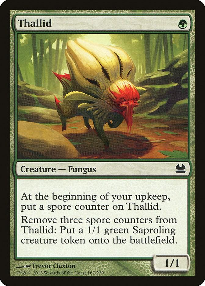 Thallid 167 card from Modern Masters
