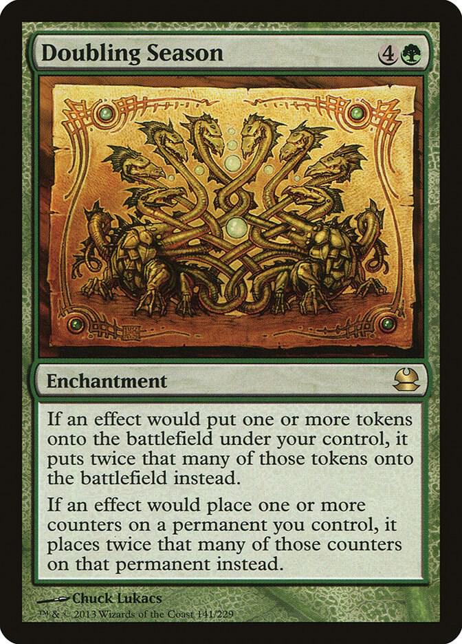 Doubling Season 141 card from Modern Masters