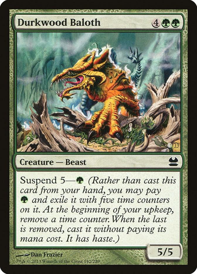 Durkwood Baloth 142 card from Modern Masters
