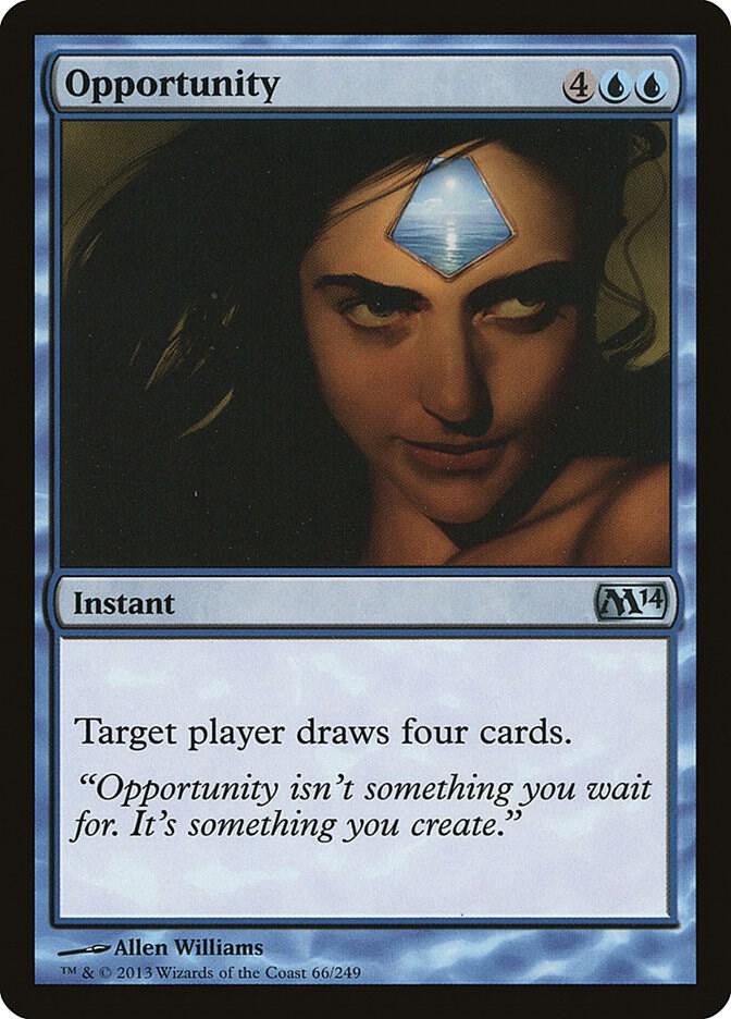Opportunity 66 card from Magic 2014 (M14)
