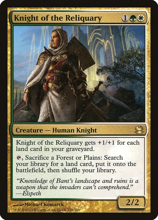 Knight of the Reliquary 178 card from Modern Masters