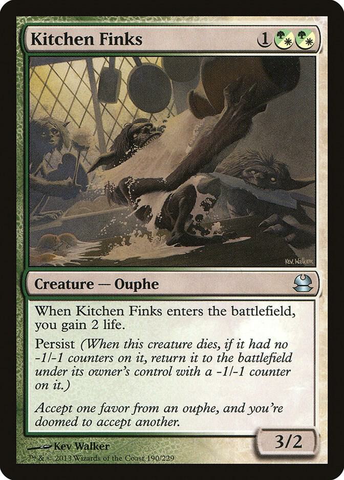 Kitchen Finks 190 card from Modern Masters