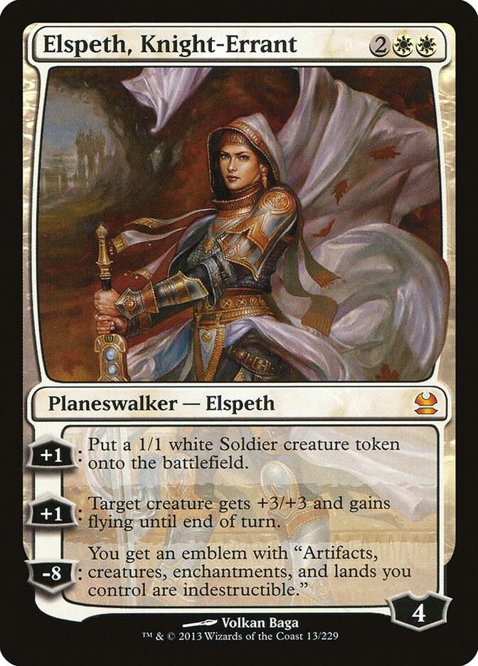 Elspeth, Knight-Errant 13 card from Modern Masters