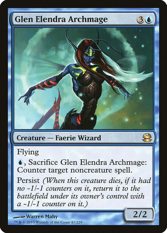 Glen Elendra Archmage 47 card from Modern Masters