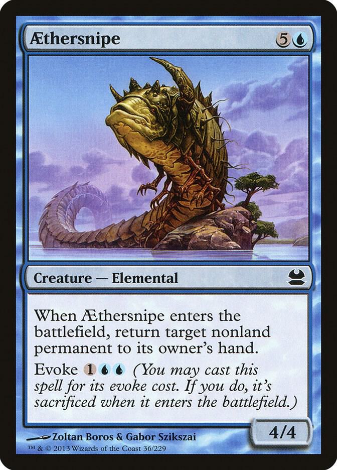 Aethersnipe 36 card from Modern Masters