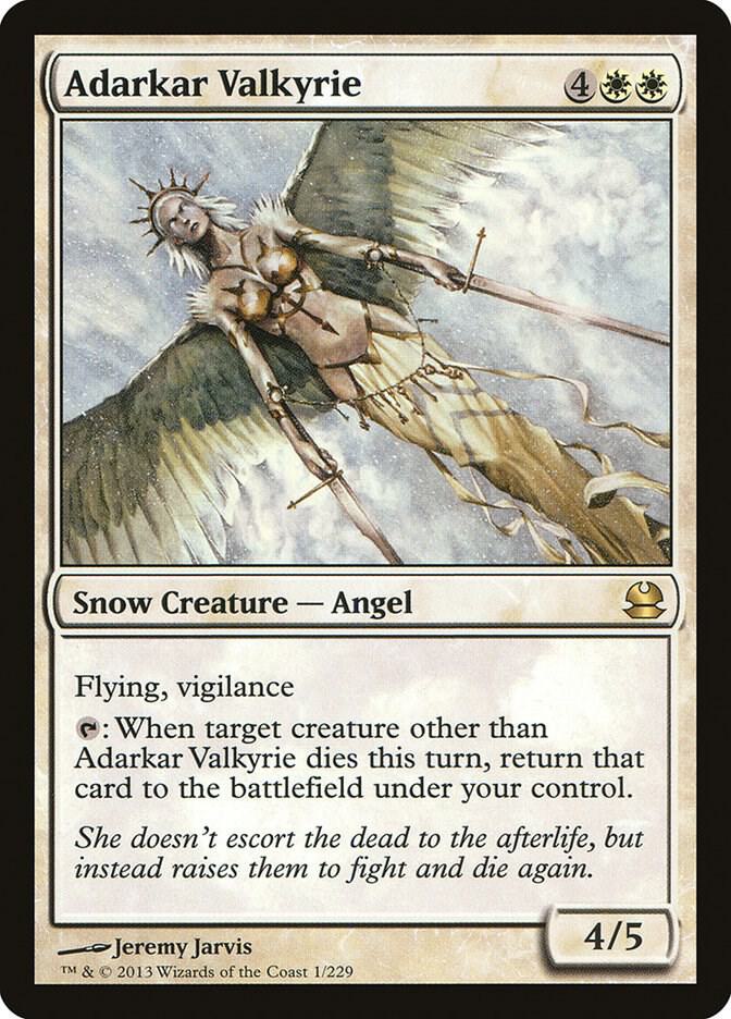 Adarkar Valkyrie 1 card from Modern Masters