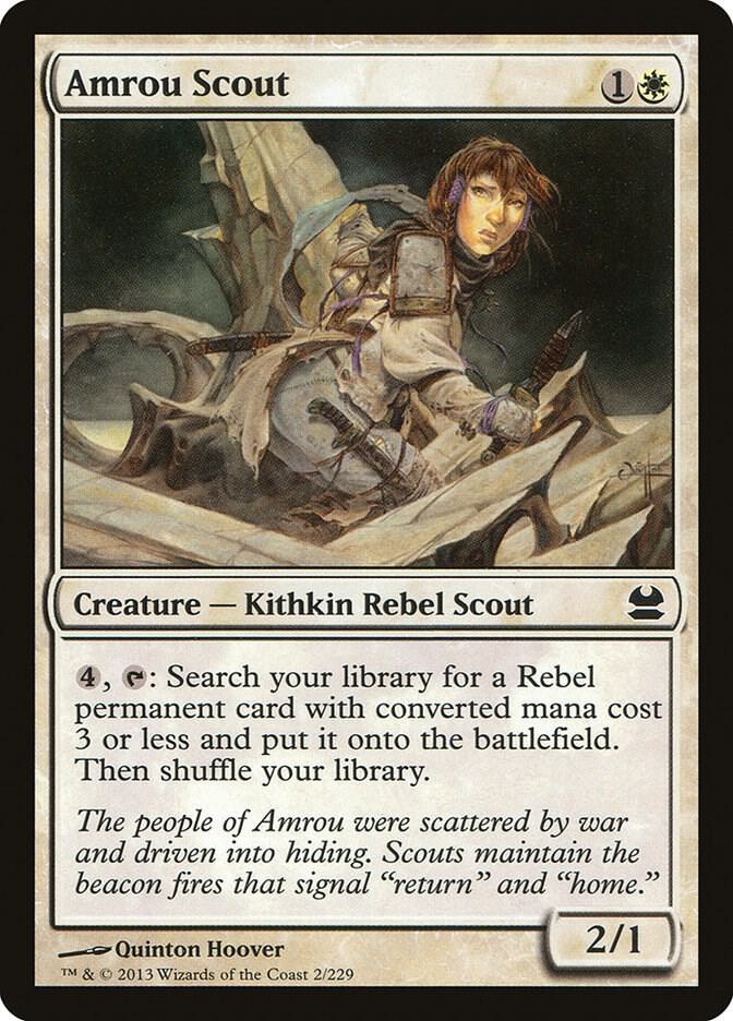 Amrou Scout 2 card from Modern Masters