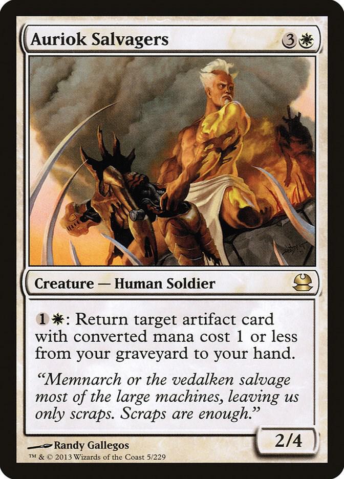Auriok Salvagers 5 card from Modern Masters