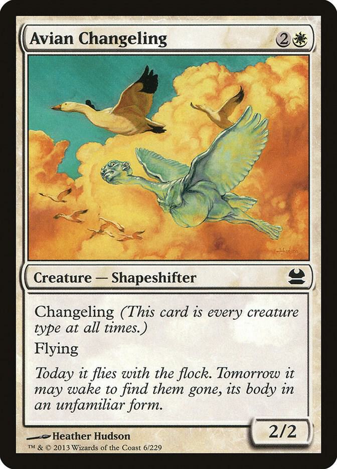 Avian Changeling 6 card from Modern Masters