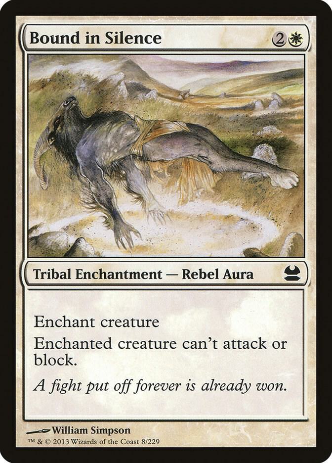 Bound in Silence 8 card from Modern Masters